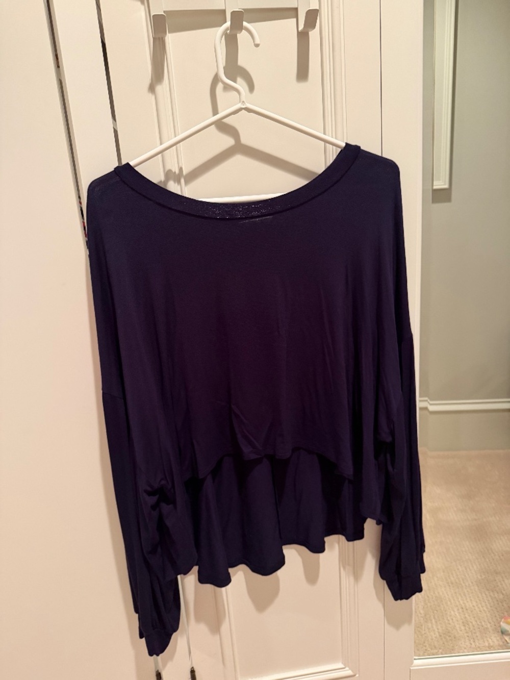 Navy Long Sleeve Shirt